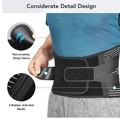 Sports support belt for men and women