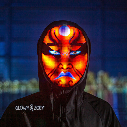 Magic LED Face Changing Mask